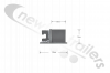 STAS 361B01 STAS Cover Sheet Support Arch OP Round Pole Fixing bracket for eyelet