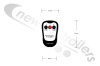 1810646 Dawbarn Panther Remote Control Keyfob