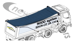 1805560 Shurco 9000 Front to Back Conversion Kit For 8 Wheeler Body