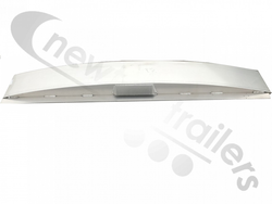 1811101 Dawbarn Cover Front Hood (Dome) 6" x 99" Wide To suit Planker Bodies