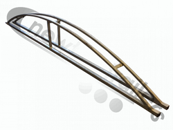 1810863 10" DOUBLE ARCH Dawbarn Hydroclear Cover Sheet Support  250mm