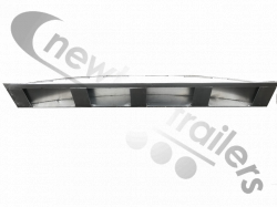 Rockstar 6" Rear Dome 95" Dawbarn for Lück Rockstar Cover Sheet REAR HOOD (Or Dome) 6" (150mm) High x 95" Wide