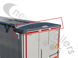 Patten 3 - Seawolf Blue   Dawbarn Cover Sheet Rear Back Flap For STAS Agrostar Seawolf Blue