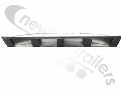 Front Hood 12" for planker 99"  Dawbarn Fruehauf Body PLANKER Cover Sheet FRONT DOME 12" High  99" Wide.