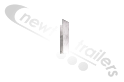 Front Corner Stainless Plate Dawbarn Hydroclear Stainless Steel Curved Plate for Knapen and Kraker Moving Floor