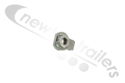 1801305 Shurco 9000 Spring Lever Plate - Spring Stop Shur-co Front To Back Net System