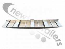 STAS FRONT HOOD 12" 99" inc Vent Dawbarn Hood for STAS Cover Sheet FRONT DOME Hood 12" x 99" Including Vent Incorporated and Flange