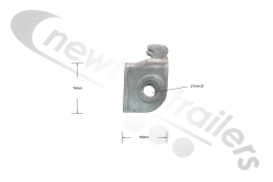 M-41005300 STAS Cover Sheet Support Arch Fixing Crossbow To Weld